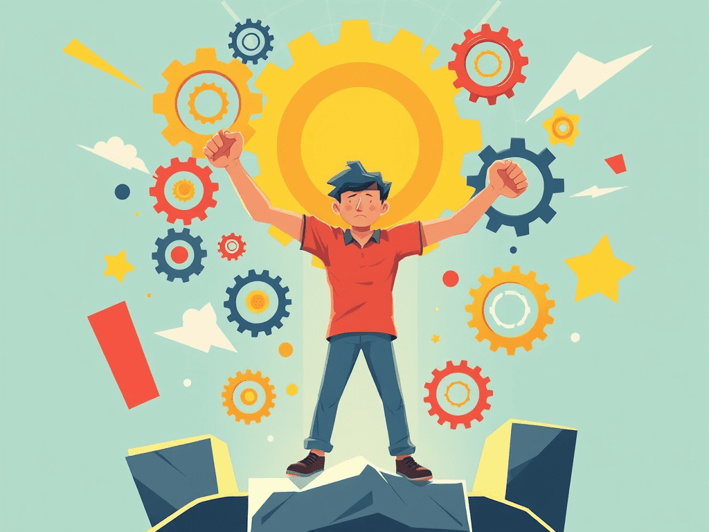 animated illustration based on blog post title in graphic style