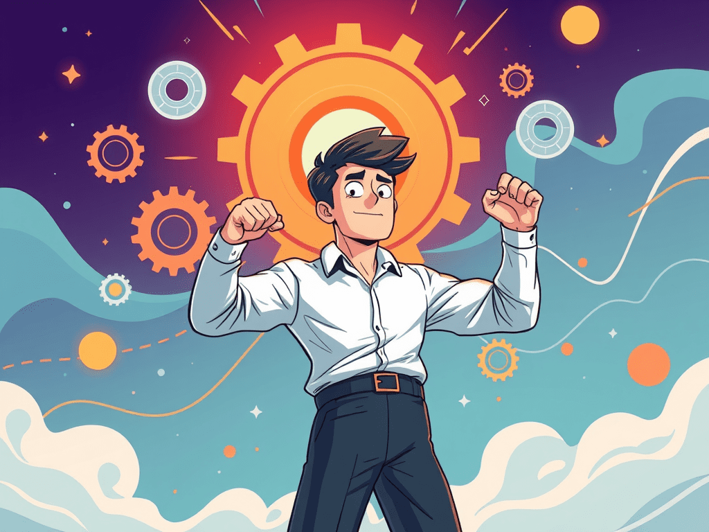 animated illustration based on blog post title in graphic style