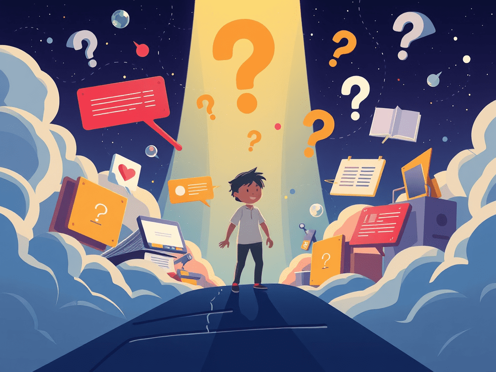 animated illustration based on blog post title in graphic style