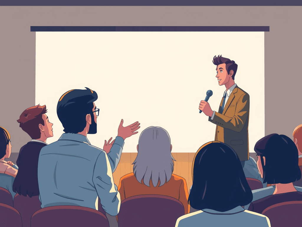 animated illustration based on blog post title in graphic style