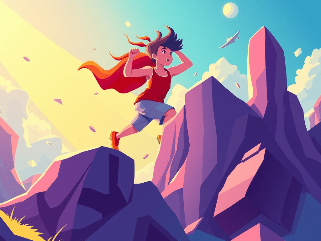 animated illustration based on blog post title in graphic style