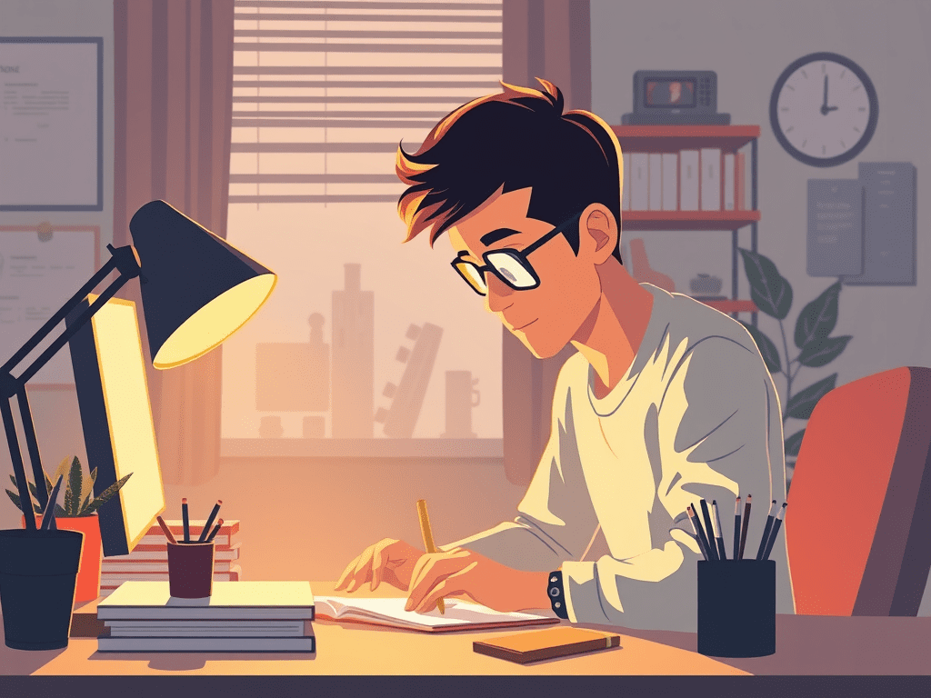 animated illustration based on blog post title in graphic style