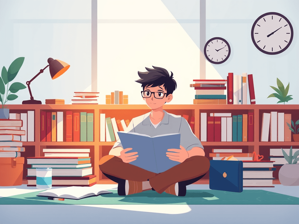 animated illustration based on blog post title in graphic style