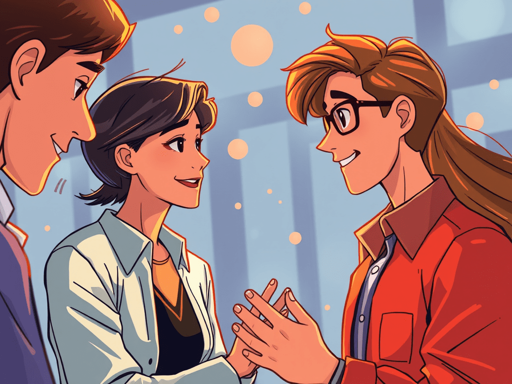 animated illustration based on blog post title in graphic style