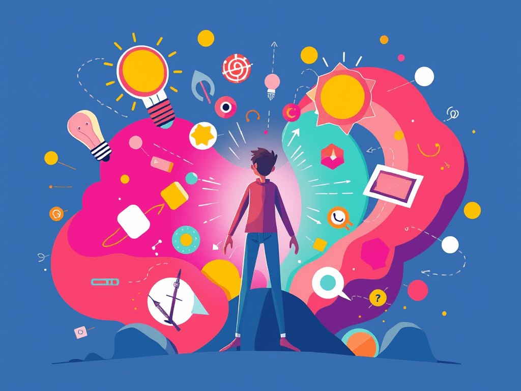 animated illustration based on blog post title in graphic style