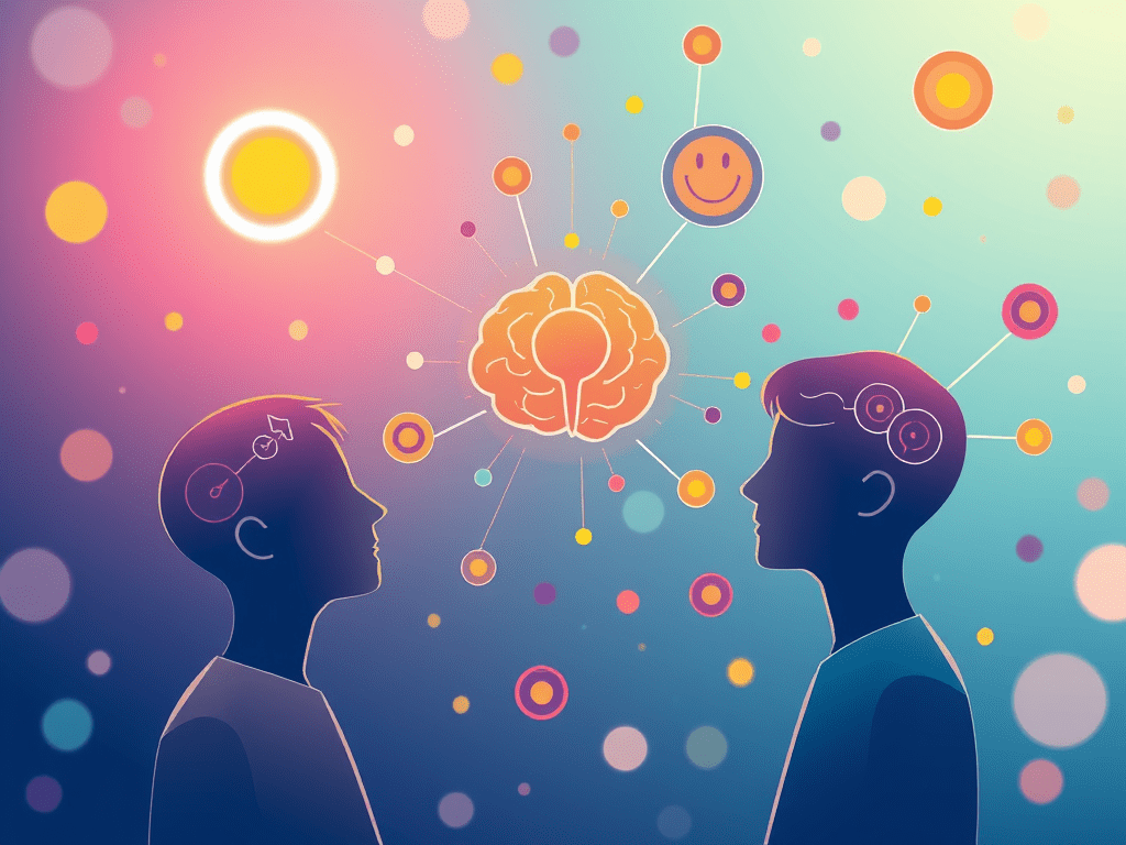 no text animated illustration based on blog post title