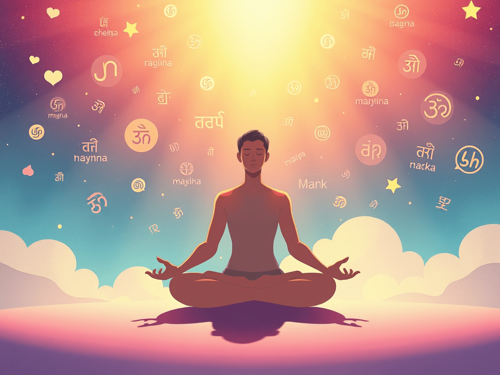 no text animated illustration based on blog post title