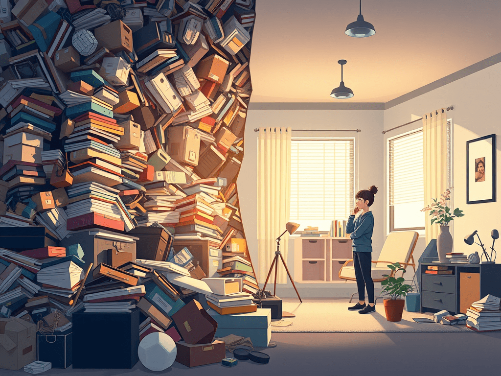 no text animated illustration based on blog post title