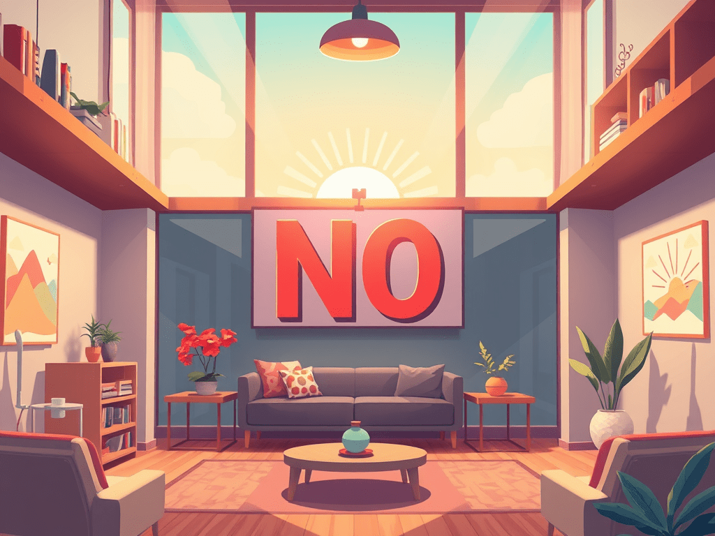 no text animated illustration based on blog post title