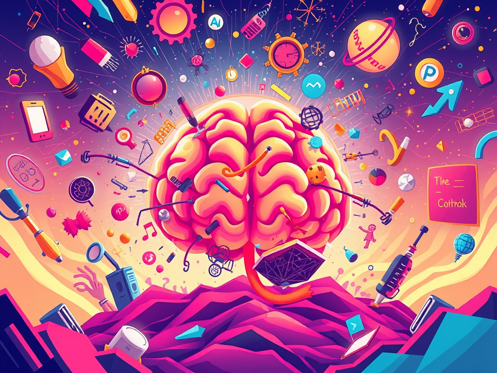 no text animated illustration based on blog post title