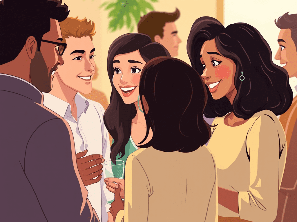 no text animated illustration based on blog post title