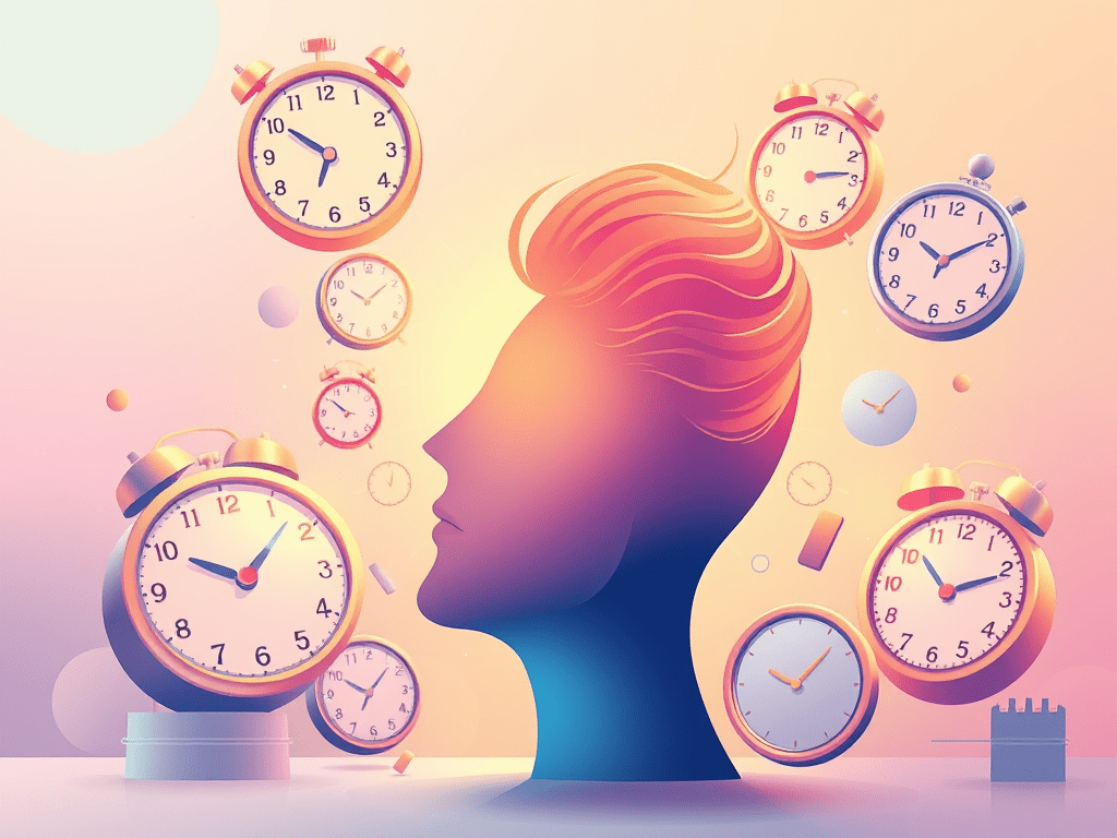 no text animated illustration based on blog post title