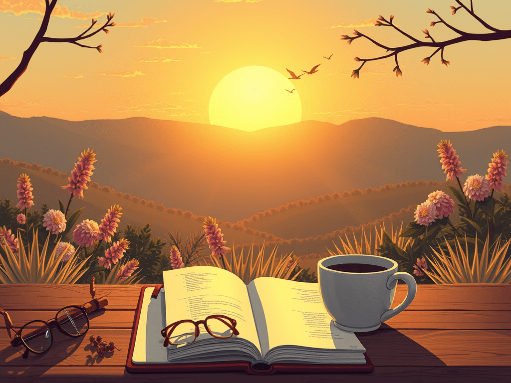 no text animated illustration based on blog post title